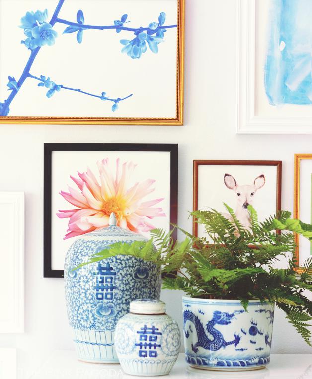 Chinoiserie, a delicadeza em azul e branco