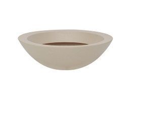 VASO MALTA BOWL 56X17CM GRANITO AREIA