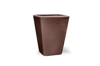 VASO GRAFIATO TRAPEZIO 43 FERRUGEM