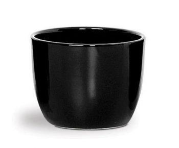 CACHEPOT RED BOWL CRISANT ONIX