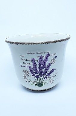 CACHEPOT GRANDE ANTIQUA OFF LAVANDA PREMIUM